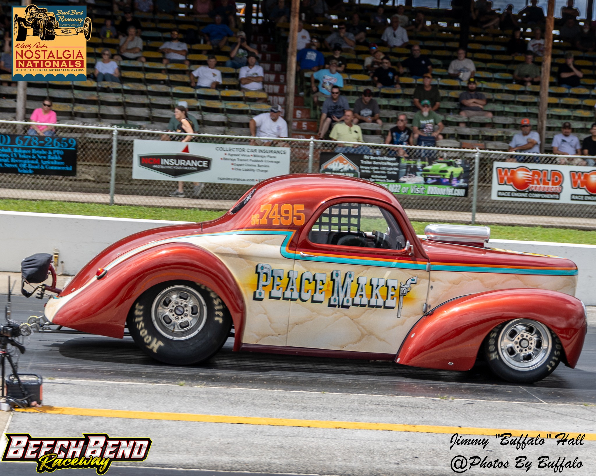 Pro-Gas door slammer launching hard